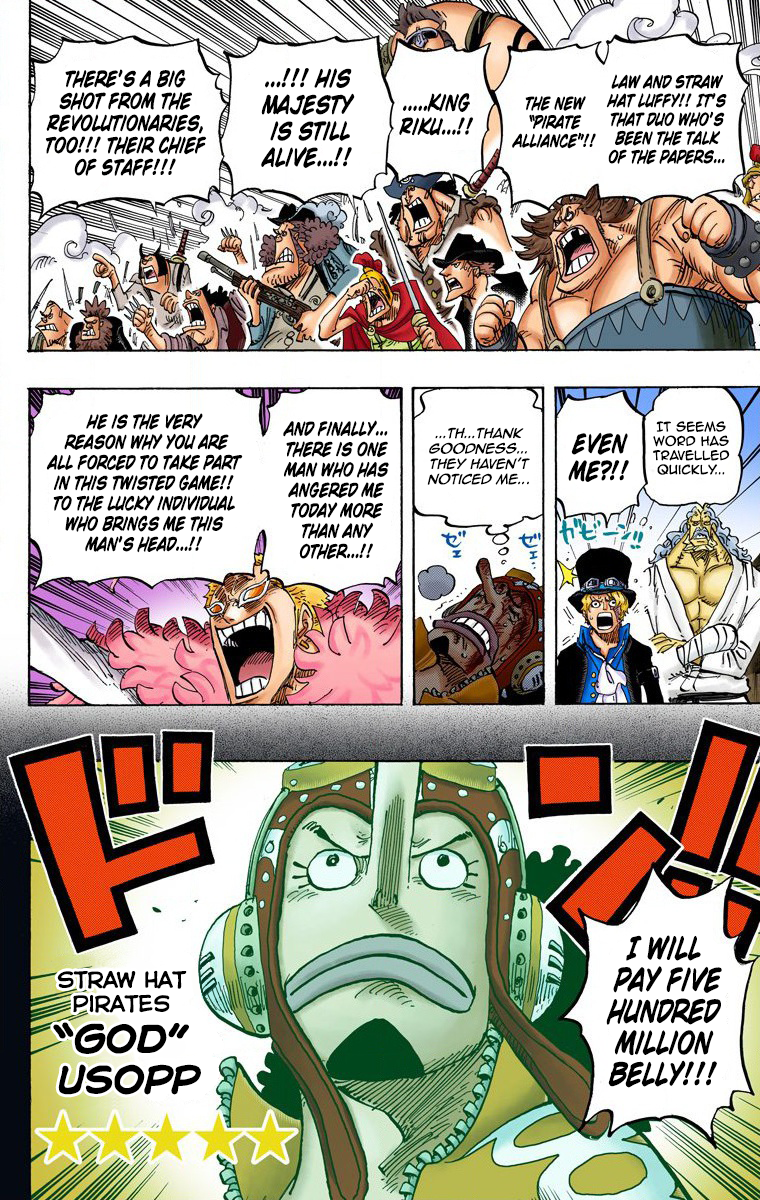 One Piece - Digital Colored Comics Chapter 746 10